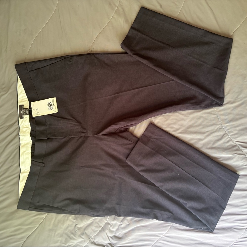 H&M dark blue Dress Pants